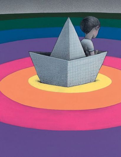 SETH (1972)
Fluctuat nec mergitur, 2018.
Peinture...