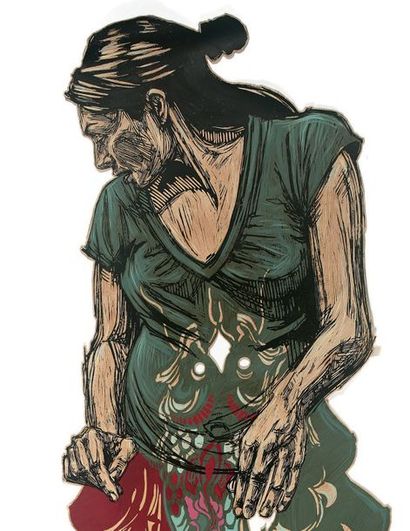 SWOON (1977)
Zahra, 2017.
Gravure originale...