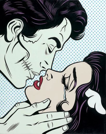D*FACE (1978)
Kiss the Death, 2018.
Peinture...