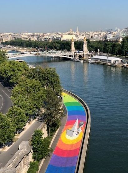 SETH (1972)
Fluctuat nec mergitur, 2018.
Peinture...