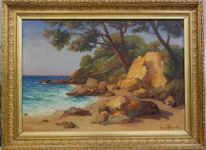 Laurent ADENOT (1848-1929)


Bord de mer....