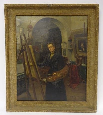 Ecole FRANCAISE de la fin du XIXème siècle


Femme...
