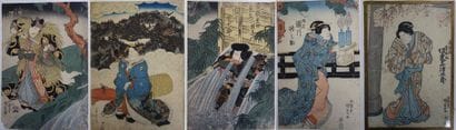 JAPON, fin du XIXème siècle


Ensemble d'estampes...