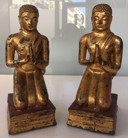 THAILANDE, Ratanakosiu
Paire d’attendants...