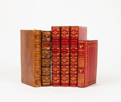 Lot de volumes divers comprenant : 

- Satyre...