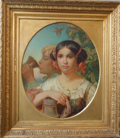 Ecole du XIXème siècle


Jeune italienne...