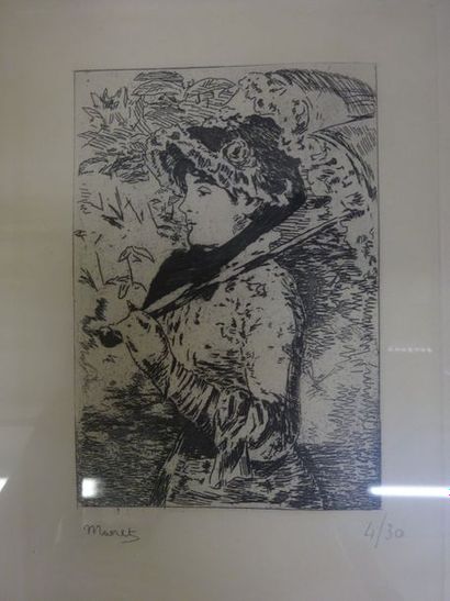 D'après Edouard MANET (1832-1883)

Jeanne,...