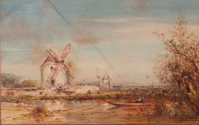 École de la fin du XIXème siècle


Paysage...