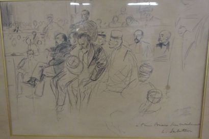 Louis SABATTIER (1863-1935)


Scène au tribunal.

Dessin...