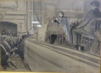 Louis SABATTIER (1863-1935)

Eugène Brieux...