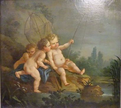 Suiveur de François BOUCHER (1703-1770) 

Allégorie...