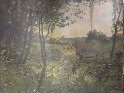 Ecole de la fin du XIXème-début du XXème...