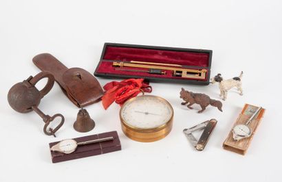 Instruments scientifiques :

- Bourgeois,...