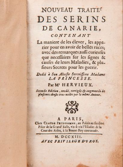 HERVIEUX DE CHANTELOUP


Nouveau traité des...