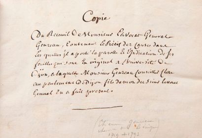 GENREAU (Etienne)


Copie du Plaidoyer de...