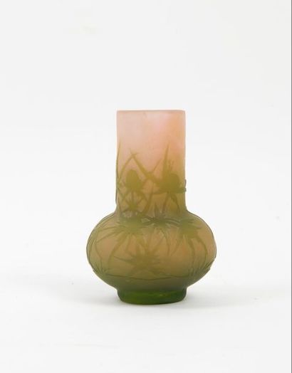 ÉTABLISSEMENTS GALLÉ


Petit vase sur talon...