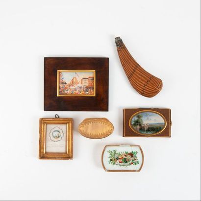 6 objets de vitrine des XIXème ou XXème siècle

-...