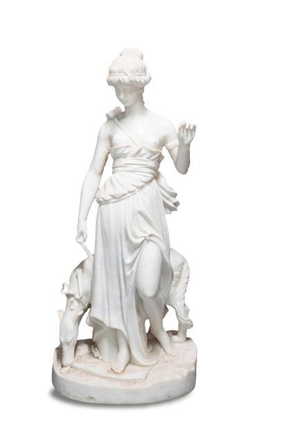 ECOLE XXème siècle

Diane & son chien.
Sculpture...