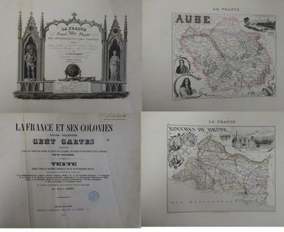 La France et ses colonies, Atlas illustré...