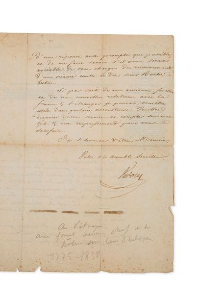 Eugène-François VIDOCQ (1775-1857) 


Ancien...
