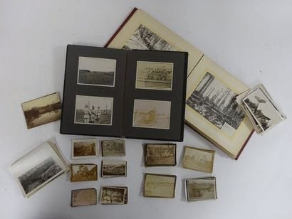 Ensemble de photographies sur la guerre 1914-1918...