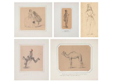 Edouard MENNESSIER (1811-1888)


Quatre caricatures...