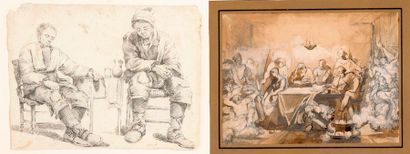 ECOLES DU XIXÈME SIÈCLE


Trois dessins :

-...