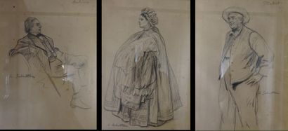 Louis SABATTIER (1863-1935)


Trois études...