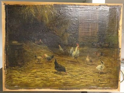 François Richard de MONTHOLON (1856-1940)


Scène...
