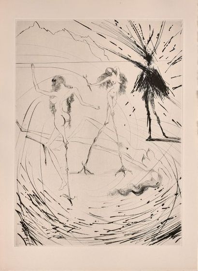Salvador DALI (1904-1989)
Faust - Goethe,...