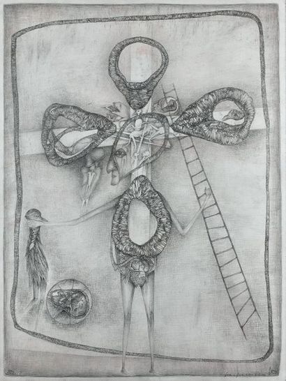 FRED DEUX (1924-2015)
Face à face avec l'âme,...