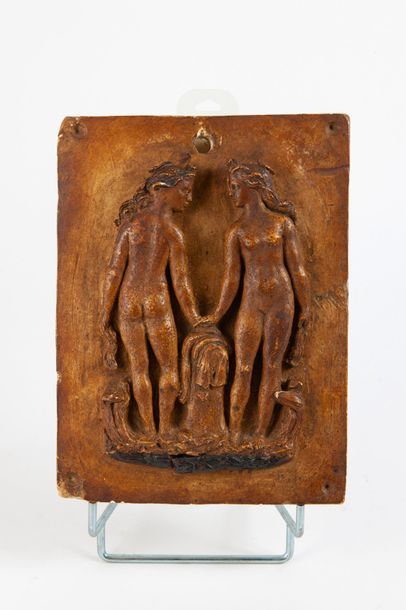 Paul BELMONDO (1898-1982)
Deux Naïades.
Plâtre...