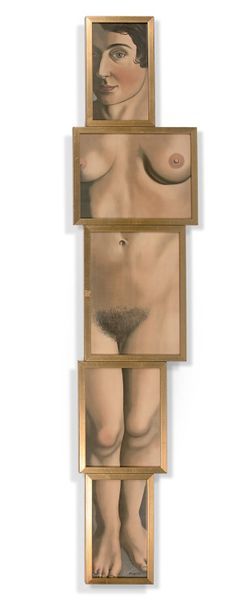 René MAGRITTE (1898-1967)
L'évidence éternelle.
Cinq...