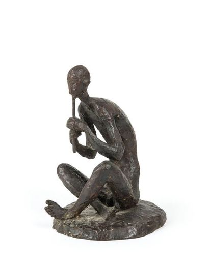 Robert COUTURIER (1905-2008)
Joueur de pipeau,...