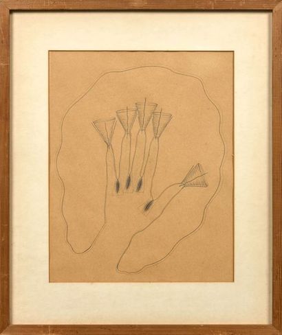 Jürgen KLAUKE (1943)
Sans titre, 1976.
Ensemble...