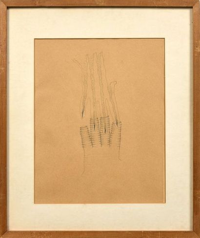 Jürgen KLAUKE (1943)
Sans titre, 1976.
Ensemble...