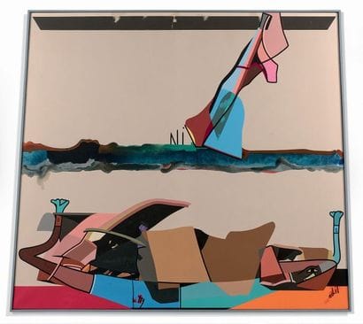 Hervé TELEMAQUE (1937)
Nil, 1989.
Acrylique...