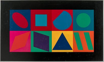Victor VASARELY (1906-1997)
Sans titre.
Sérigraphie...
