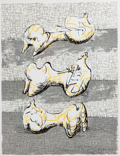 Henry Moore (1898-1986)


Three Reclining...