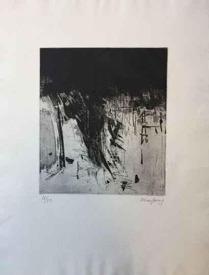 André MARFAING (1925-1987)

Composition.
Eau-forte...