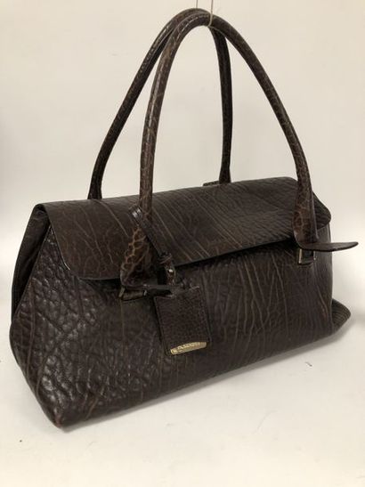 Jil SANDER

Sac en cuir grainé brun, fermeture...