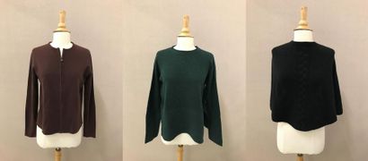 HERMES , Eric BOMPARD , MARNI 
Lot comprenant...