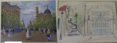 Antal BERKES (1874-1938)


Scène de boulevard....