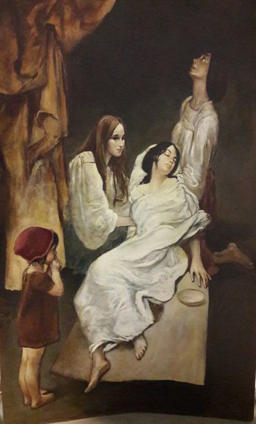 C. WELTER (1932)


Femme évanouie.

Huile...