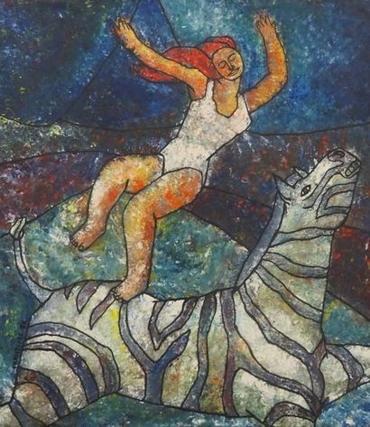 CHRISTOPHE (1961 -)


L'acrobate sur le zèbre....
