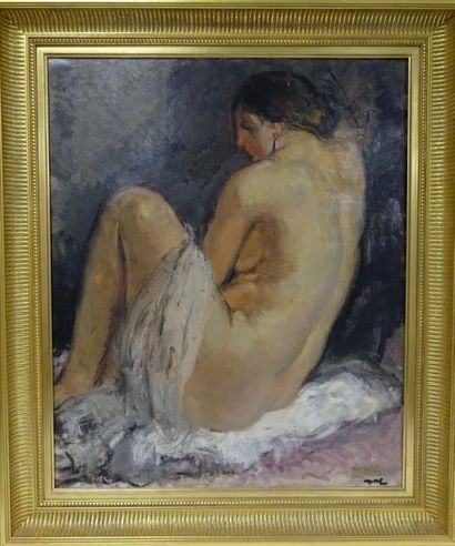 ECOLE FRANCAISE


Nu de dos.

Huile sur toile.

Signée...