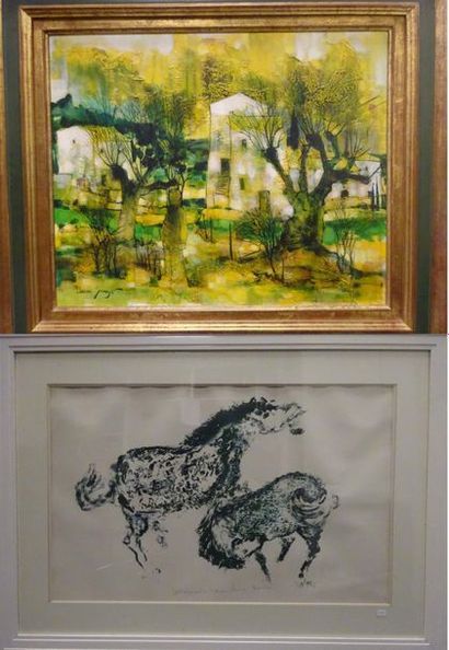 Claude SAUZET (1941) 


Mas en Cévennes....