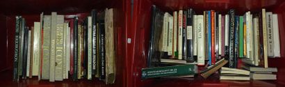 Trois caisses de livres d'art sur l'art des...