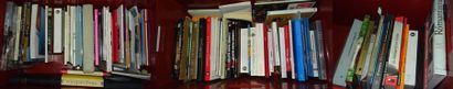 Trois caisses de livres d'art.