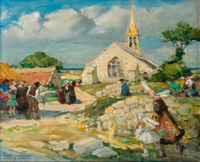 Emile SIMON (1890-1976)


Paysage animé,...